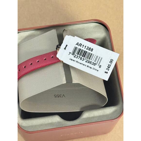 Emporio Armani AR11388 Gianni T-Bar Ladies Watch - Picture 5 of 5